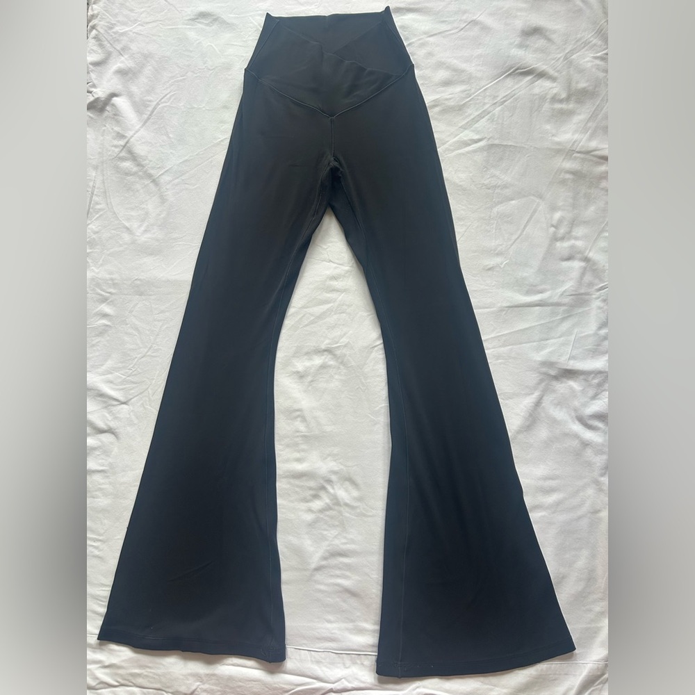 Offline by Aerie Black Crossover Flare Legging Size S